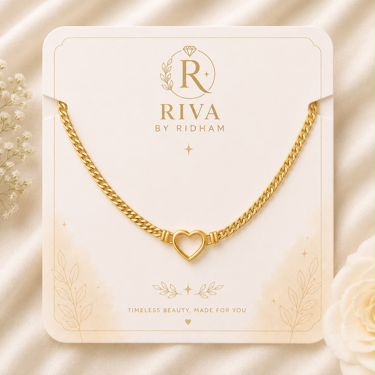 Chunky Heart Necklace