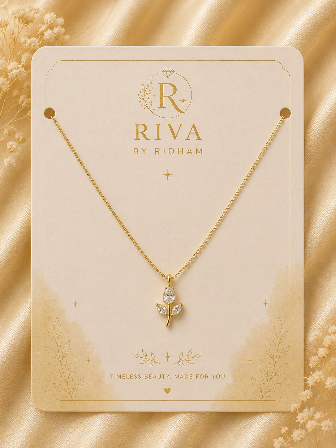 White Rose necklace