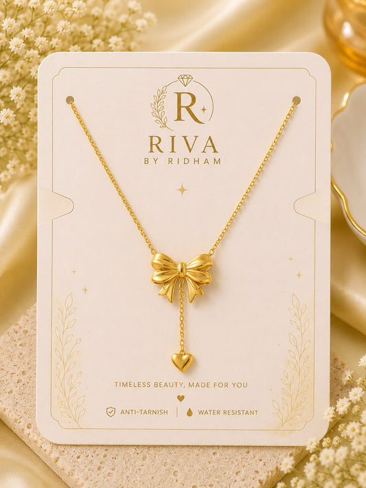Bow Droped Pendant